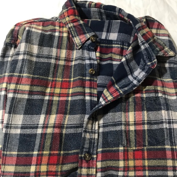 Urban Renewal Recycled Overdyed Flannel Shirt - Picture 3 of 6